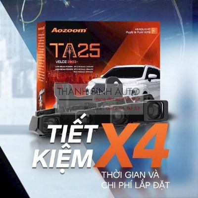 TA25 - Cụm đèn Plug & Play đến từ AOZOOM cho xe Toyota Veloz